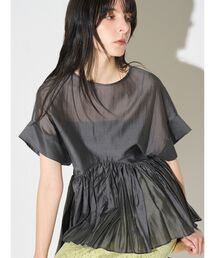 ELENDEEK | ROLL UP PEPLUM BL(シャツ/ブラウス)