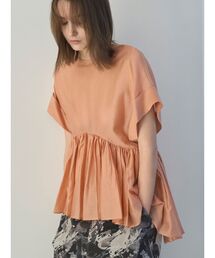 ELENDEEK | ROLL UP PEPLUM BL(シャツ/ブラウス)
