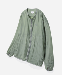 [ONEMILE WEAR] コンフォートバックルノーカラージャケットペイルミント