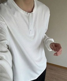 dictionary（ディクショナリー）の「【 STYLE NUMBER / スタイルナンバー 】 ヘンリーネック ワッフル ロンT（Tシャツ/カットソー）」