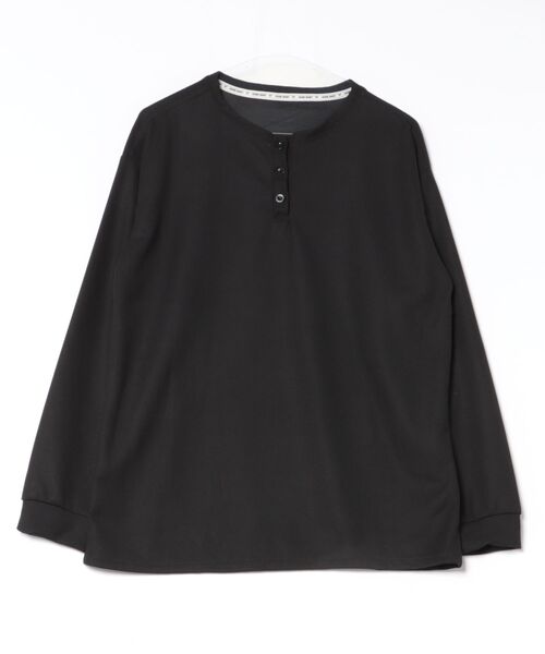 STYLE NUMBER(スタイルナンバー)の「【 STYLE NUMBER / スタイルナンバー 】 ヘンリーネック ワッフル ロンT(Tシャツ/カットソー・メンズ・グレー/ホワイト/ブラック・MEDIUM/LARGE)」の6枚目の写真
