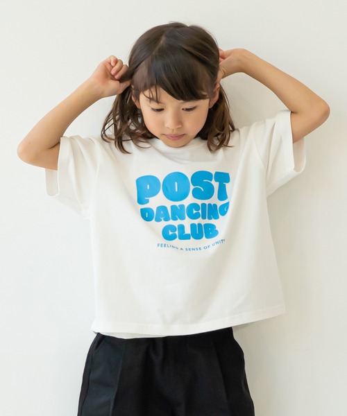 FOV(フォブ)の「フォブ POST Tシャツ(Tシャツ/カットソー・キッズ・ホワイト/ブラック/グレイッシュベージュ・XL/L/M/S)」の1枚目の写真