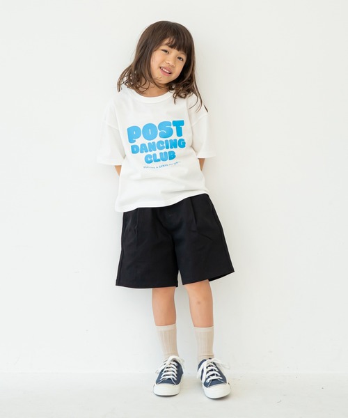 FOV(フォブ)の「フォブ POST Tシャツ(Tシャツ/カットソー・キッズ・ホワイト/ブラック/グレイッシュベージュ・XL/L/M/S)」の4枚目の写真