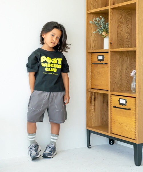 FOV(フォブ)の「フォブ POST Tシャツ(Tシャツ/カットソー・キッズ・ホワイト/ブラック/グレイッシュベージュ・XL/L/M/S)」の21枚目の写真