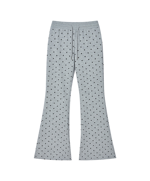 THE GREEN LAB（ザグリーンラボ）の「ポケットブーツカットドットパンツ [メランジグレー]（その他パンツ・レディース・その他・FREE）」の13枚目の写真