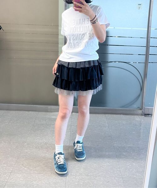 THE GREEN LAB（ザグリーンラボ）の「ポケットブーツカットドットパンツ [メランジグレー]（その他パンツ・レディース・その他・FREE）」の19枚目の写真
