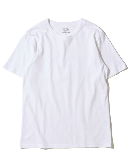 FRUIT OF THE LOOM(フルーツオブザルーム)の「【FRUIT OF THE LOOM/フルーツオブザルーム】2Pパック Tシャツ(Tシャツ/カットソー・メンズ・ホワイト/ブラック/グレー・MEDIUM/LARGE/X-LARGE)」の6枚目の写真