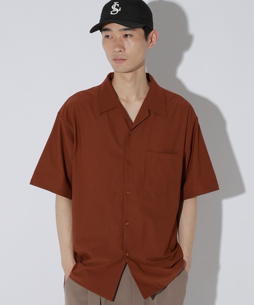 LAKOLE(ラコレ)の「<機能素材>コレカイテキ半袖シャツ(シャツ/ブラウス・メンズ・ボルドー/グレー/アイボリー/ブラック・MEDIUM/LARGE)」の18枚目の写真