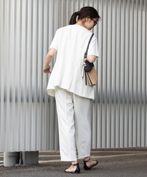Green Parks(グリーンパークス)の「テーパードパンツ(その他パンツ・レディース・モカ/ブラック/ホワイト系その他2・M/L)」の18枚目の写真