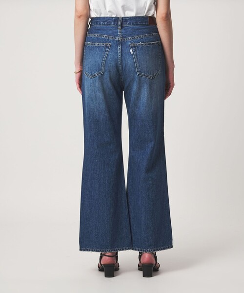 green label relaxing(グリーンレーベルリラクシング)の「セミフレア デニム パンツ(デニムパンツ・レディース・ネイビー/コバルトブルー・36/40/38)」の5枚目の写真