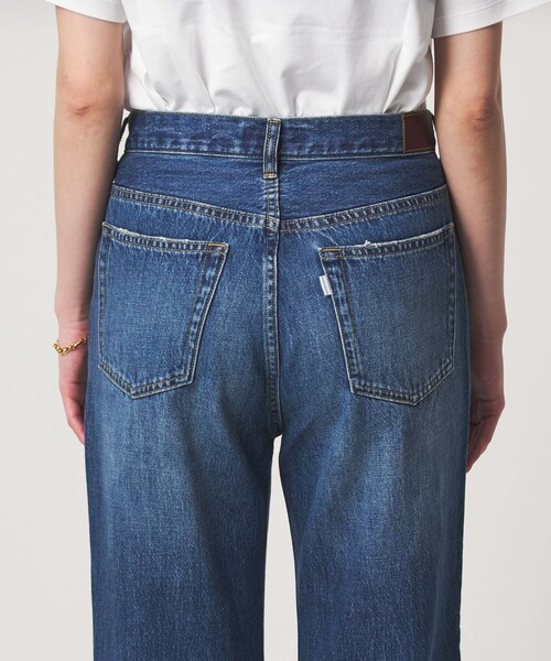 green label relaxing(グリーンレーベルリラクシング)の「セミフレア デニム パンツ(デニムパンツ・レディース・ネイビー/コバルトブルー・36/40/38)」の7枚目の写真