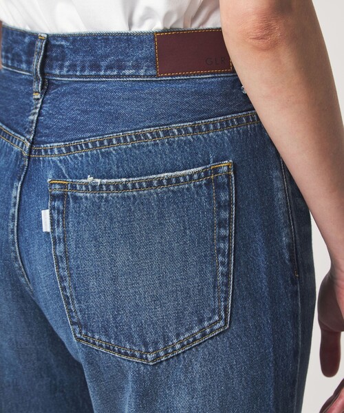 green label relaxing(グリーンレーベルリラクシング)の「セミフレア デニム パンツ(デニムパンツ・レディース・ネイビー/コバルトブルー・36/40/38)」の9枚目の写真