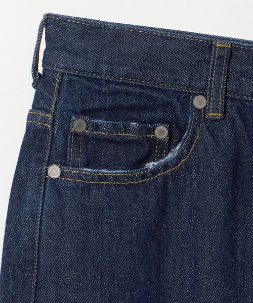 green label relaxing(グリーンレーベルリラクシング)の「セミフレア デニム パンツ(デニムパンツ・レディース・ネイビー/コバルトブルー・36/40/38)」の16枚目の写真