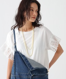 Elura | 汗ジミ軽減レースTシャツ/1032361(Tシャツ/カットソー)