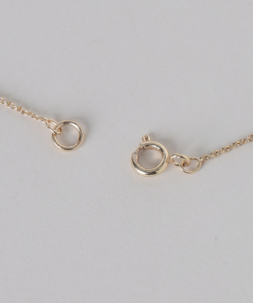 Spick & Span(スピックアンドスパン)の「《WEB限定 / 追加2》gren by M / グリンバイエム 別注フェザートップネックレス*(ネックレス・レディース・ゴールド・FREE)」の9枚目の写真
