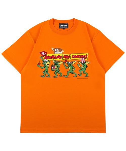 MEDICOM TOY(メディコムトイ)の「MLE GREMLINS GREMLINS ARE COMING! T-SHIRT(フィギュア・メンズ・オレンジ/サックスブルー/ホワイト・SMALL/MEDIUM/LARGE/X-LARGE)」の3枚目の写真