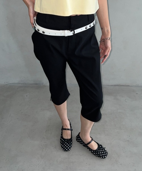 Bamm｜バムのその他パンツ（ブラック/黒色系・クロップド・半端丈