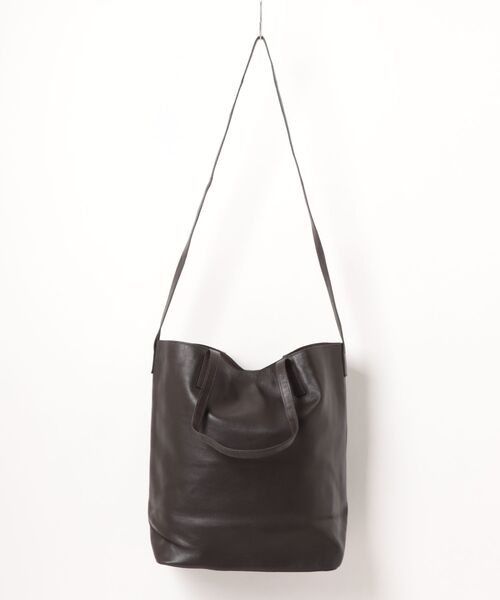 BICASH(ビカーシ)の「【BICASH/ビカーシ】レザー2WAY ト-トバッグ/#B865(トートバッグ・メンズ・ブラック/ダークブラウン・FREE)」の2枚目の写真