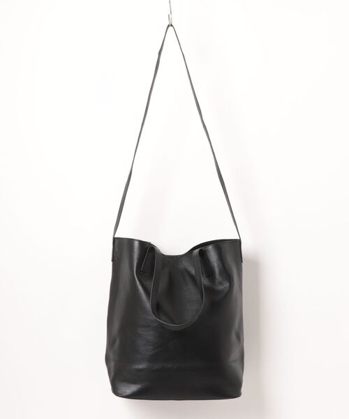 BICASH(ビカーシ)の「【BICASH/ビカーシ】レザー2WAY ト-トバッグ/#B865(トートバッグ・メンズ・ブラック/ダークブラウン・FREE)」の1枚目の写真