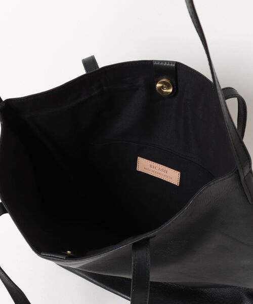 BICASH(ビカーシ)の「【BICASH/ビカーシ】レザー2WAY ト-トバッグ/#B865(トートバッグ・メンズ・ブラック/ダークブラウン・FREE)」の5枚目の写真