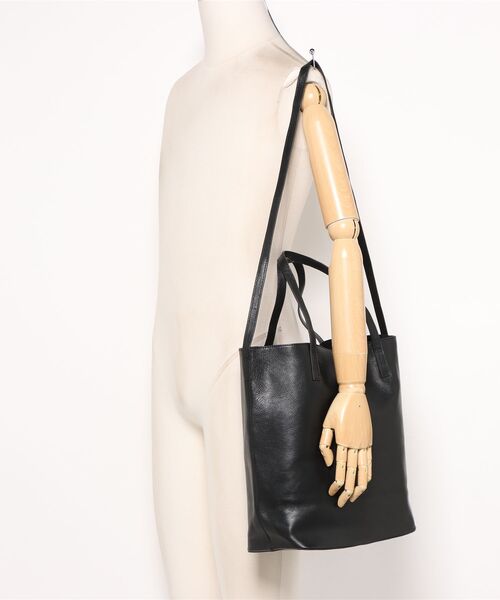 BICASH(ビカーシ)の「【BICASH/ビカーシ】レザー2WAY ト-トバッグ/#B865(トートバッグ・メンズ・ブラック/ダークブラウン・FREE)」の6枚目の写真