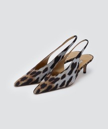 VIOLA バックスリング パンプス 5.0cm LEOPARD