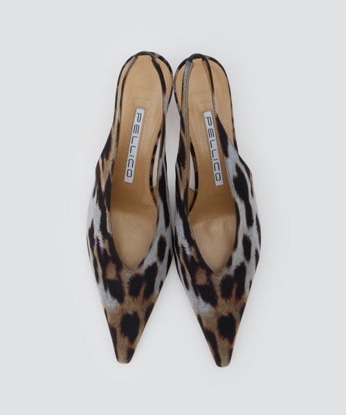 PELLICO(ペリーコ)の「VIOLA バックスリング パンプス 5.0cm LEOPARD(パンプス・レディース・ピンク・35/36/37/38)」の3枚目の写真