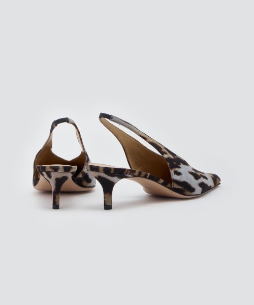 PELLICO(ペリーコ)の「VIOLA バックスリング パンプス 5.0cm LEOPARD(パンプス・レディース・ピンク・35/36/37/38)」の4枚目の写真