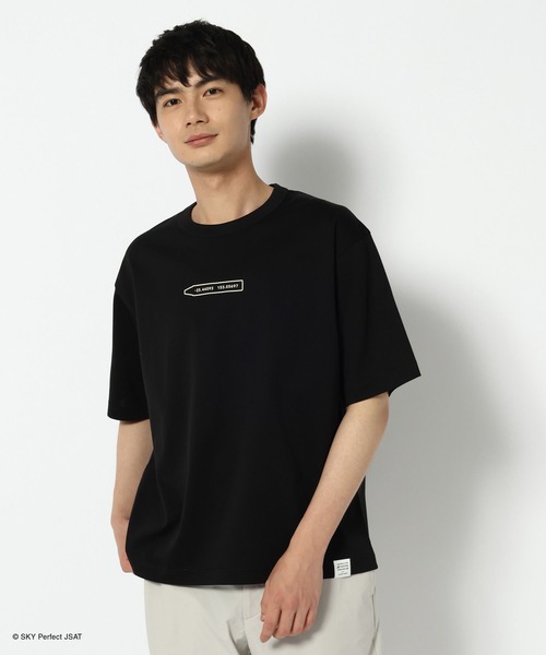 GLOBAL WORK(グローバルワーク)の「【SATELLITE CRAYON PROJECT】カラーTEE半袖/647375(Tシャツ/カットソー・メンズ・サックスブルー/ライトピンク/ブラック・LARGE/SMALL/MEDIUM)」の7枚目の写真