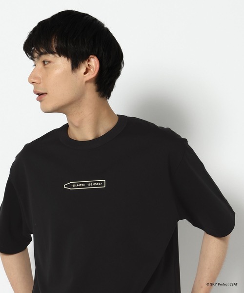 GLOBAL WORK(グローバルワーク)の「【SATELLITE CRAYON PROJECT】カラーTEE半袖/647375(Tシャツ/カットソー・メンズ・サックスブルー/ライトピンク/ブラック・LARGE/SMALL/MEDIUM)」の10枚目の写真