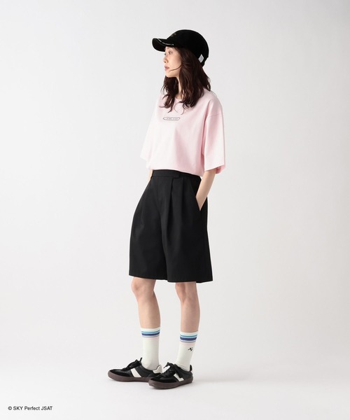 GLOBAL WORK(グローバルワーク)の「【SATELLITE CRAYON PROJECT】カラーTEE半袖/647375(Tシャツ/カットソー・メンズ・サックスブルー/ライトピンク/ブラック・LARGE/SMALL/MEDIUM)」の14枚目の写真