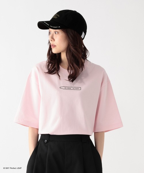 GLOBAL WORK(グローバルワーク)の「【SATELLITE CRAYON PROJECT】カラーTEE半袖/647375(Tシャツ/カットソー・メンズ・サックスブルー/ライトピンク/ブラック・LARGE/SMALL/MEDIUM)」の15枚目の写真