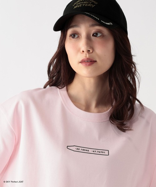GLOBAL WORK(グローバルワーク)の「【SATELLITE CRAYON PROJECT】カラーTEE半袖/647375(Tシャツ/カットソー・メンズ・サックスブルー/ライトピンク/ブラック・LARGE/SMALL/MEDIUM)」の18枚目の写真