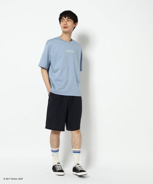 GLOBAL WORK(グローバルワーク)の「【SATELLITE CRAYON PROJECT】カラーTEE半袖/647375(Tシャツ/カットソー・メンズ・サックスブルー/ライトピンク/ブラック・LARGE/SMALL/MEDIUM)」の20枚目の写真