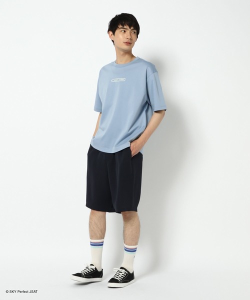GLOBAL WORK(グローバルワーク)の「【SATELLITE CRAYON PROJECT】カラーTEE半袖/647375(Tシャツ/カットソー・メンズ・サックスブルー/ライトピンク/ブラック・LARGE/SMALL/MEDIUM)」の21枚目の写真