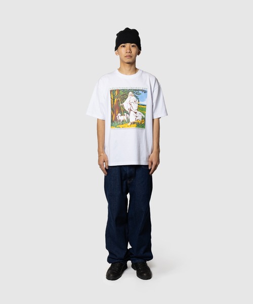 Chocolate Jesus (チョコレートジーザス )の「SHEPHERD SS TEE(Tシャツ/カットソー・メンズ・レッド/ブラック/ホワイト・SMALL/MEDIUM/LARGE/X-LARGE)」の7枚目の写真