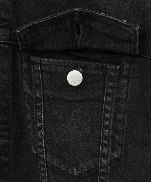 Tiara（ティアラ）の「【HEALTHY DENIM/ヘルシーデニム】デニムジャケット（Latte）（デニムジャケット・レディース・ブラック・1）」の5枚目の写真