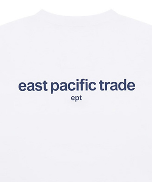 EPT(イーピーティー)の「Color Box Logo T-Shirt (White/Navy)(Tシャツ/カットソー・レディース・ホワイト・LARGE/MEDIUM/SMALL)」の4枚目の写真