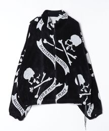 ORGANIC COTTON STAND NECKZIP UP JACKET