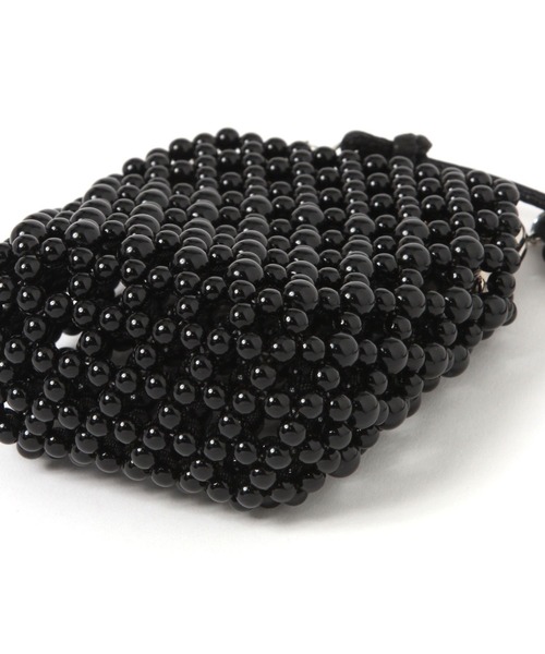 LEPSIM(レプシィム)の「ビーズがま口ネックレス 813003(ネックレス・レディース・ブラック/ベージュ/シルバー・ONE SIZE)」の12枚目の写真