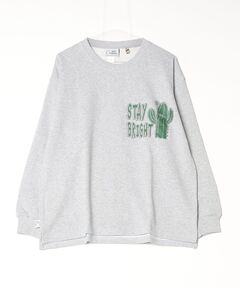 10.3oz　サボテン　スウェットビッグTEE