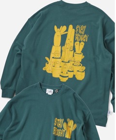 10.3oz　サボテン　スウェットビッグTEE