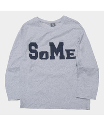 SOMEPLACE MAN（サムプレイス・マン）の「サムスターアプリケポイントオーバーサイズロングスリーブTシャツ_3COLOR（Tシャツ/カットソー）」