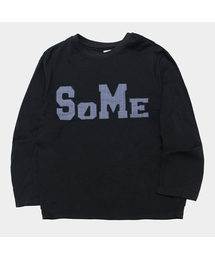 SOMEPLACE MAN（サムプレイス・マン）の「サムスターアプリケポイントオーバーサイズロングスリーブTシャツ_3COLOR（Tシャツ/カットソー）」