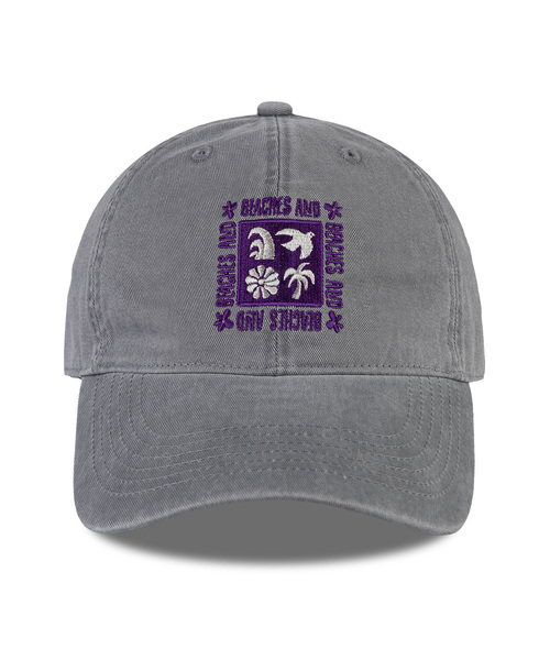 Island Breeze Cation Ball cap-gray（キャップ）｜BEACHESANDCREAM