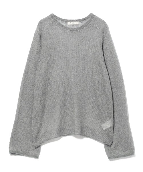 Demi-Luxe BEAMS（デミルクス ビームス）の「モヘヤ シルク ロングスリーブニット（ニット/セーター・レディース・ピンク/グレー・ONE SIZE）」の13枚目の写真
