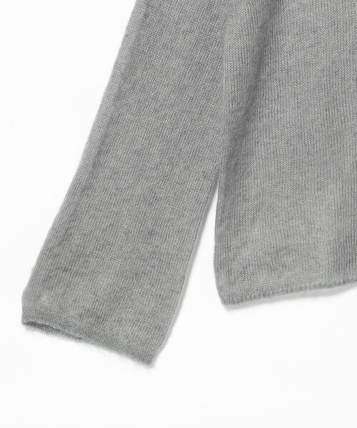 Demi-Luxe BEAMS（デミルクス ビームス）の「モヘヤ シルク ロングスリーブニット（ニット/セーター・レディース・ピンク/グレー・ONE SIZE）」の15枚目の写真