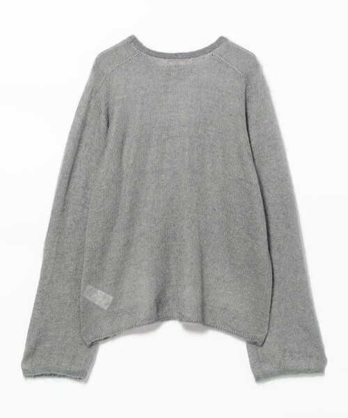 Demi-Luxe BEAMS（デミルクス ビームス）の「モヘヤ シルク ロングスリーブニット（ニット/セーター・レディース・ピンク/グレー・ONE SIZE）」の16枚目の写真