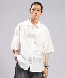 RAGEBLUE | SPRAY LOGO LOOSE FIT SHIRTS/スプレーロゴルーズシルエットシャツ(シャツ/ブラウス)