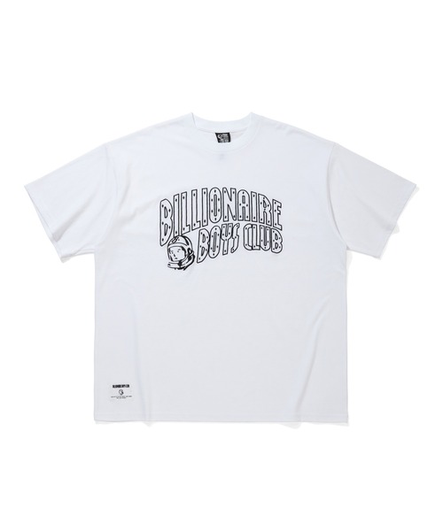 BILLIONAIRE BOYS CLUB(ビリオネア・ボーイズ・クラブ)の「EMBROIDERY COTTON T-SHIRT_ARCH LOGO(Tシャツ/カットソー・メンズ・ホワイト/ブラック/イエロー・X-LARGE/LARGE/MEDIUM/SMALL)」の2枚目の写真